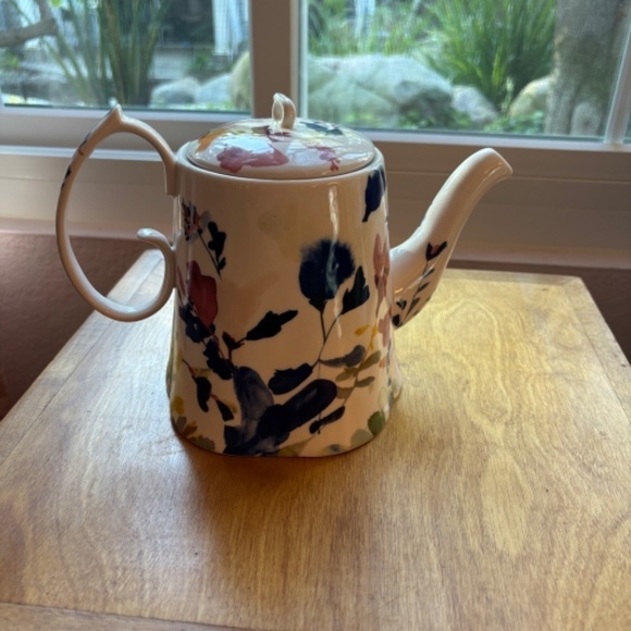 Anthropologie Wildflower Study Teapot, Rare Sold Out Discontinued - Picture 5 of 11